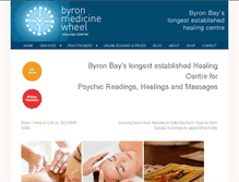 Tablet Screenshot of byronmedicinewheel.com.au